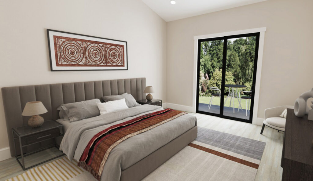 Home Plan 3464 Primary Suite 2.