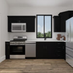 Home Plan 500A kitchen.