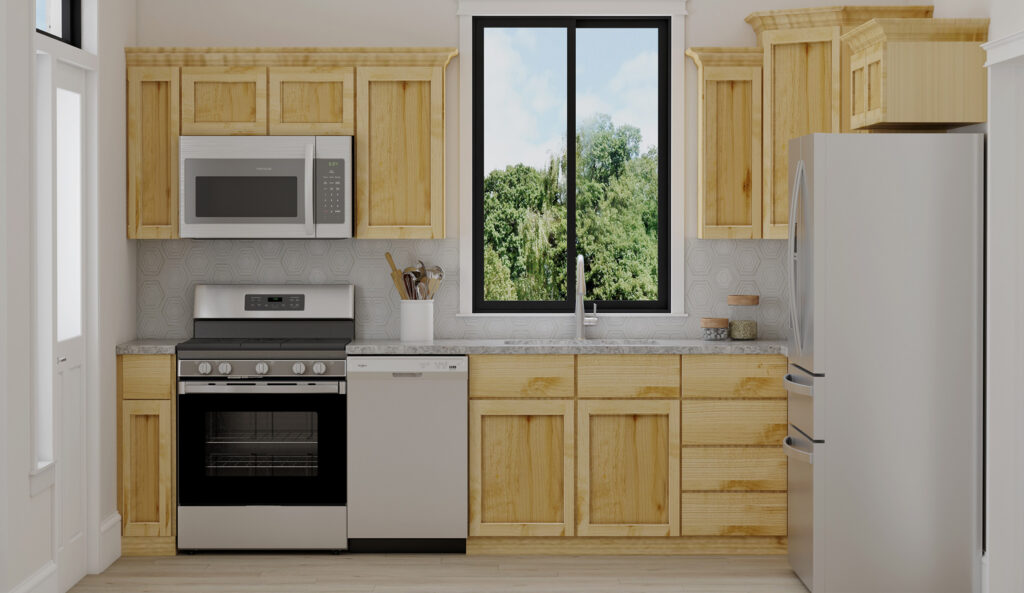 Home Plan 500B kitchen.