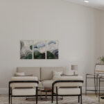 Home Plan 500B living room.