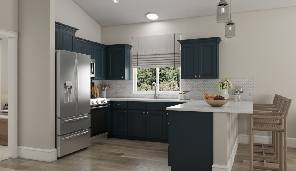 Home Plan 897A kitchen.