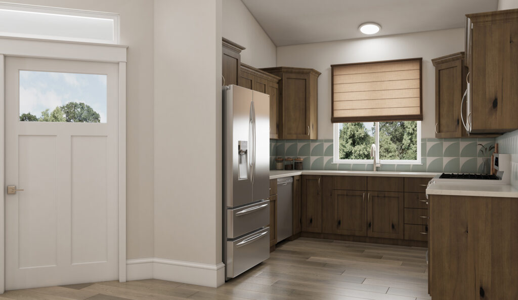 Home Plan 897B kitchen.