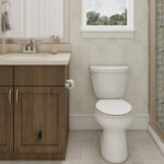 Home Plan 897B primary bath.