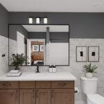 Home Plan 936 bath.