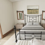 Home Plan 1964 primary suite from our 3D tour.