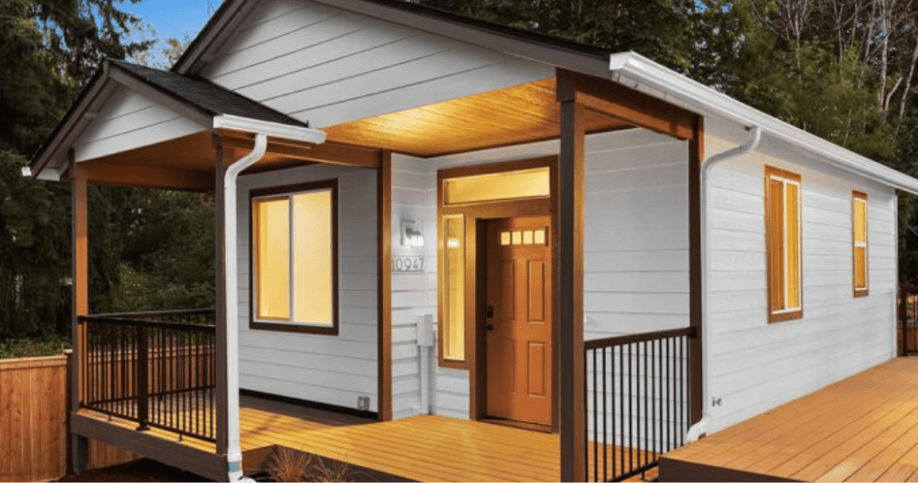 HiLine Homes ADU build.