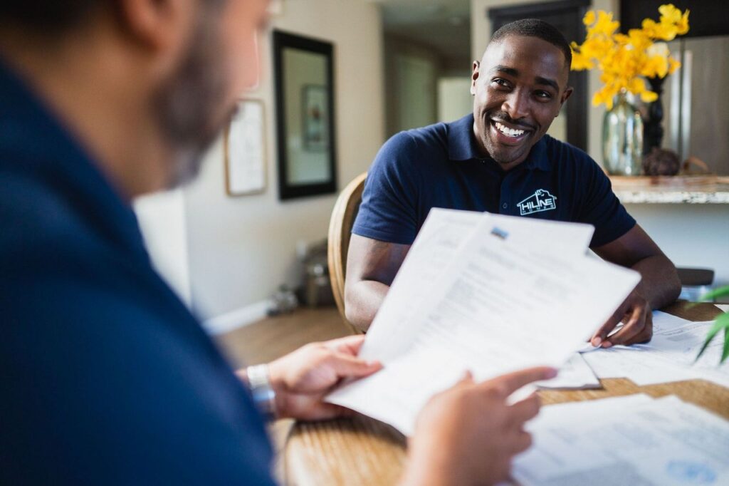 HiLine Homes consultant.