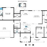Home Plan 2318A layout.