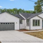 Home Plan 2318A front exterior.