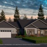 Home Plan 2318A optional elevation.