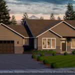 Home Plan 2494A Optional Elevation
