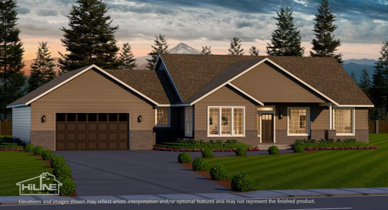 Home Plan 2494A Optional Elevation