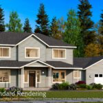 Home Plan 2700 standard elevation.