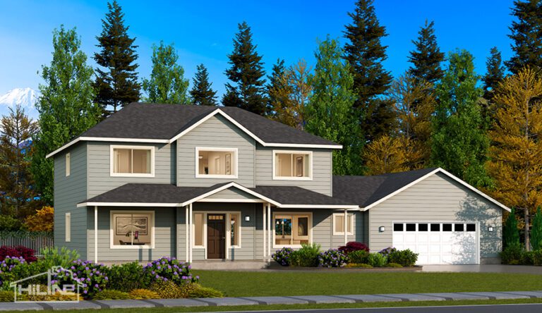 Home Plan 2700 standard elevation.