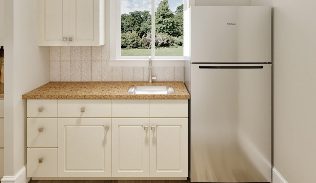Home Plan 2494A butler's pantry.