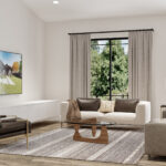 Home Plan 2147 great room.