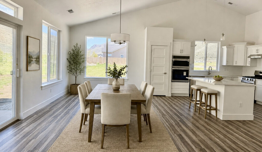 Home Plan 2147 dining room.