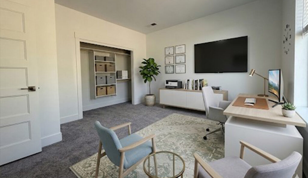 Home Plan 2147 office.