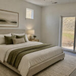 Home Plan 2147 primary suite.