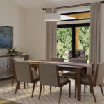 Home Plan 2147 dining room.