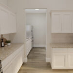 Home Plan 2147 butlers pantry view from kitchen.