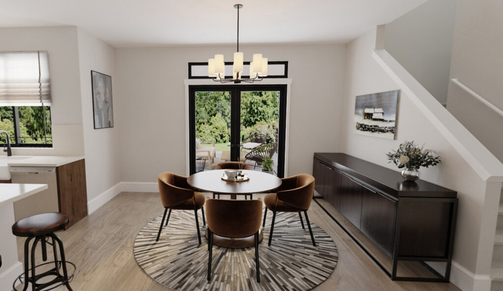 Home Plan 2700 dining room.