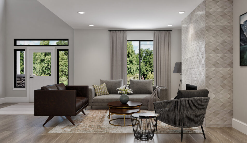 Home Plan 2700 living room.