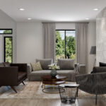 Home Plan 2700 living room.