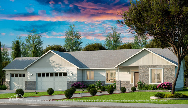 Home Plan 1793 Enhanced Elevation.