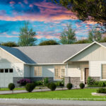 Home Plan 1793 Optional Elevation.