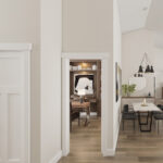 Home Plan 1793B hallway.