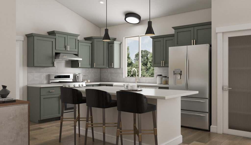 Home Plan 1793B kitchen.