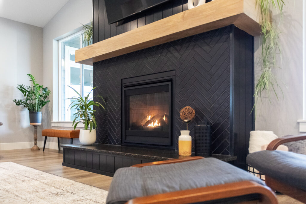 Home Plan 3711 fireplace detailing