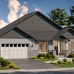 Home Plan 2319 optional elevation.