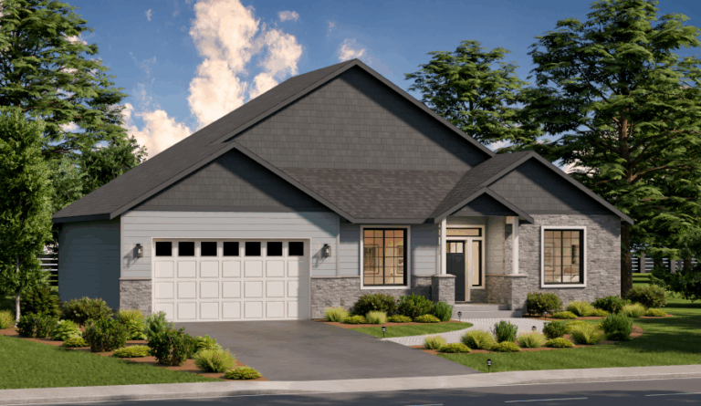 Home Plan 2319 optional elevation.