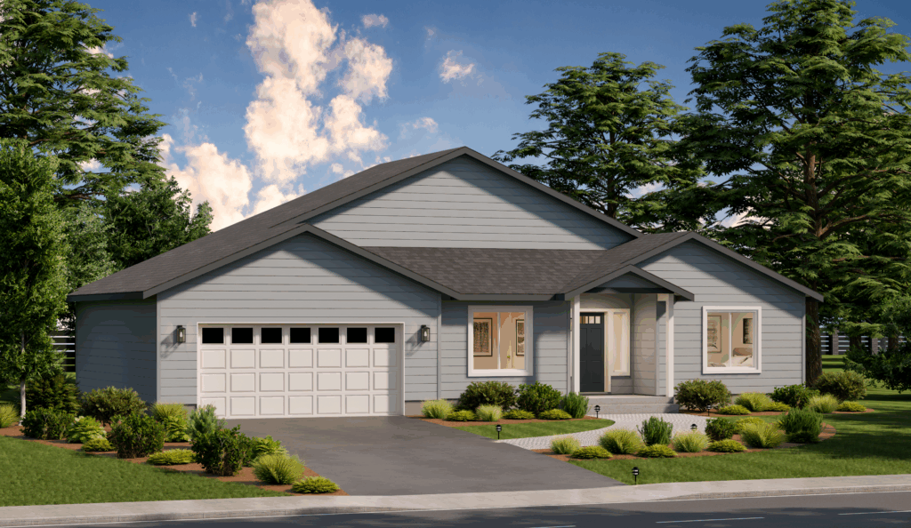 Home Plan 2319 standard elevation.