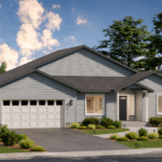 Home Plan 2319 standard elevation.