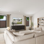 Home Plan 2319 great room.