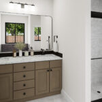 Home Plan 2319 primary suite bath.