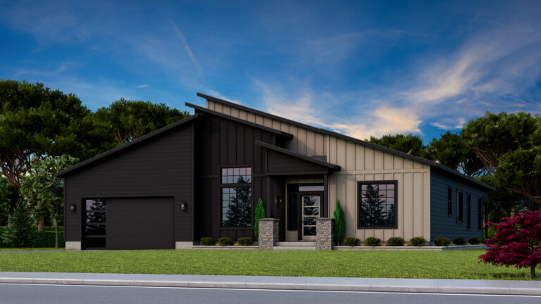 Home Plan 2319M standard exterior.