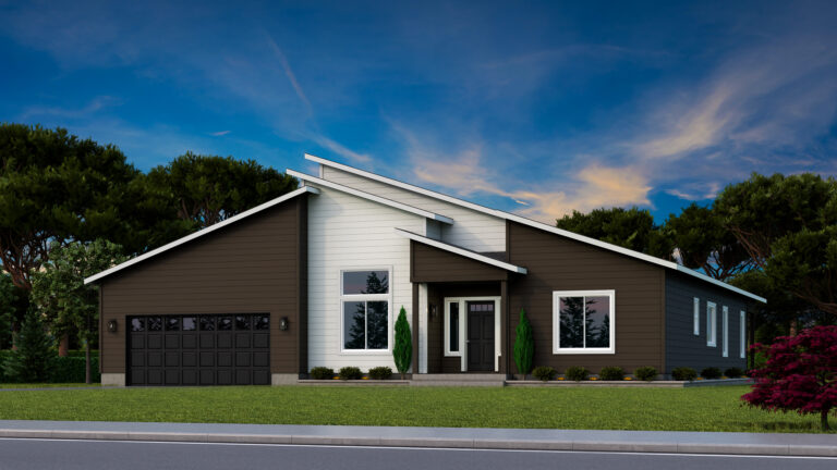 Home Plan 2319M optional exterior.